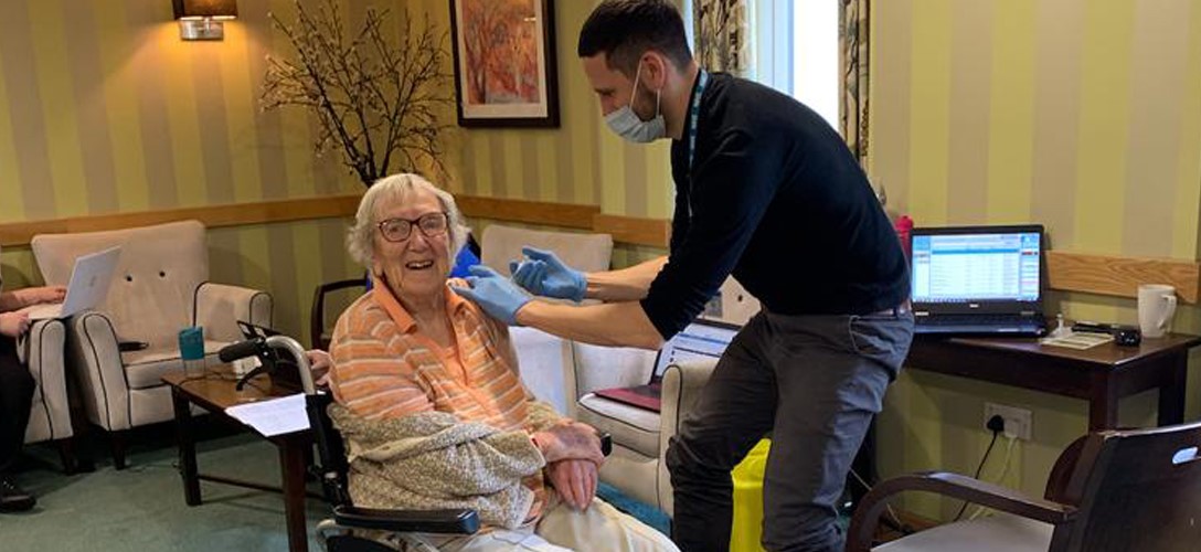 Abbey Healthcare Care Home received COVID-19 Vaccinations - Thumbnail