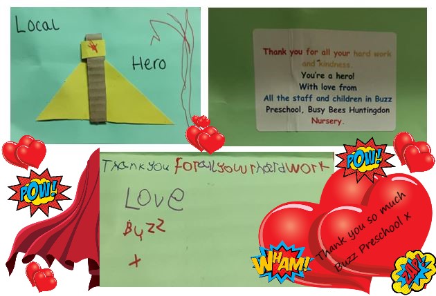 “We are Local Hero’s” Thank you all at Buzz Preschool! - Thumbnail