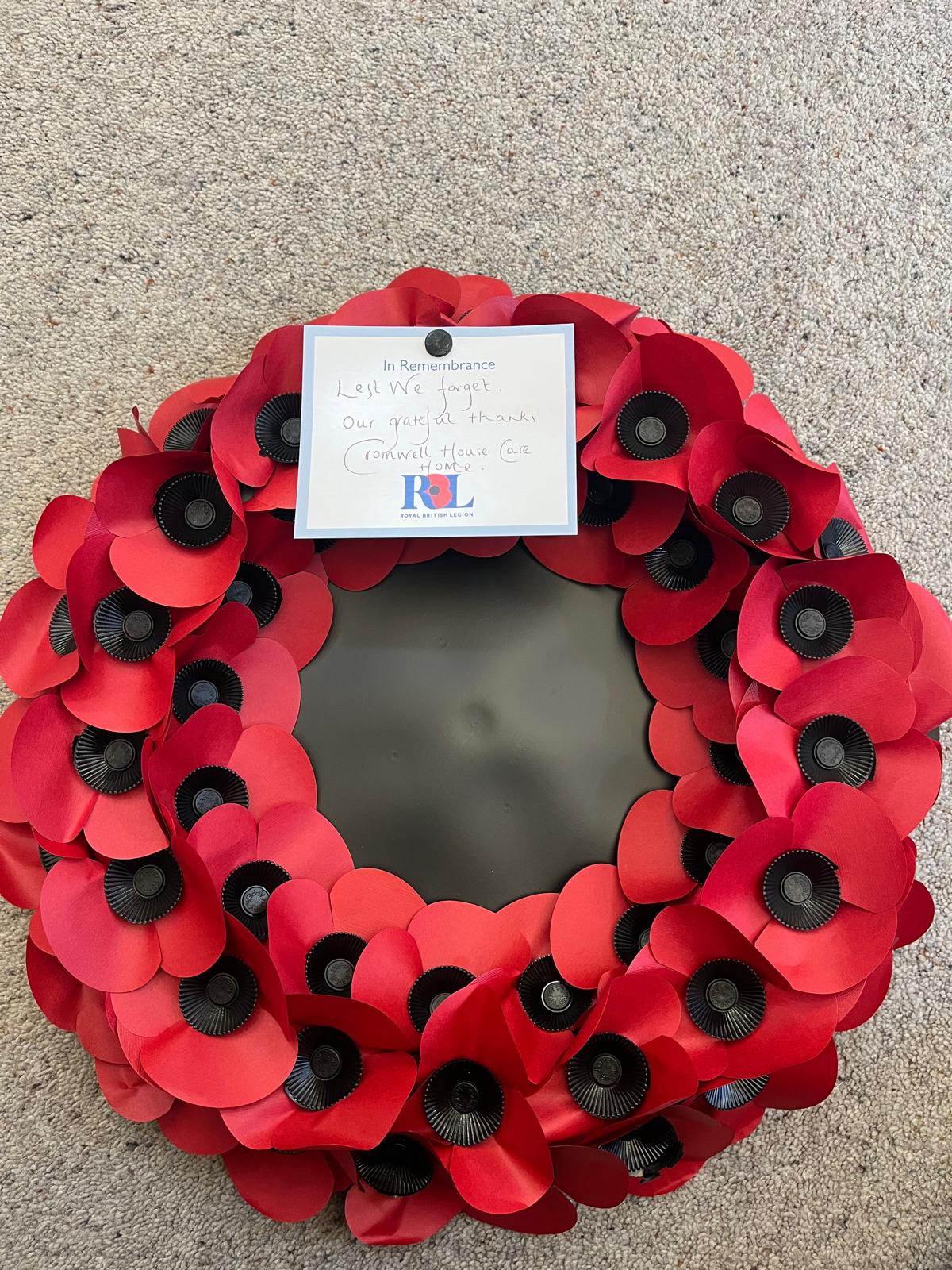 Cromwell House Attends Huntingdon Service of Remembrance: Honouring Our Heroes Together - Thumbnail