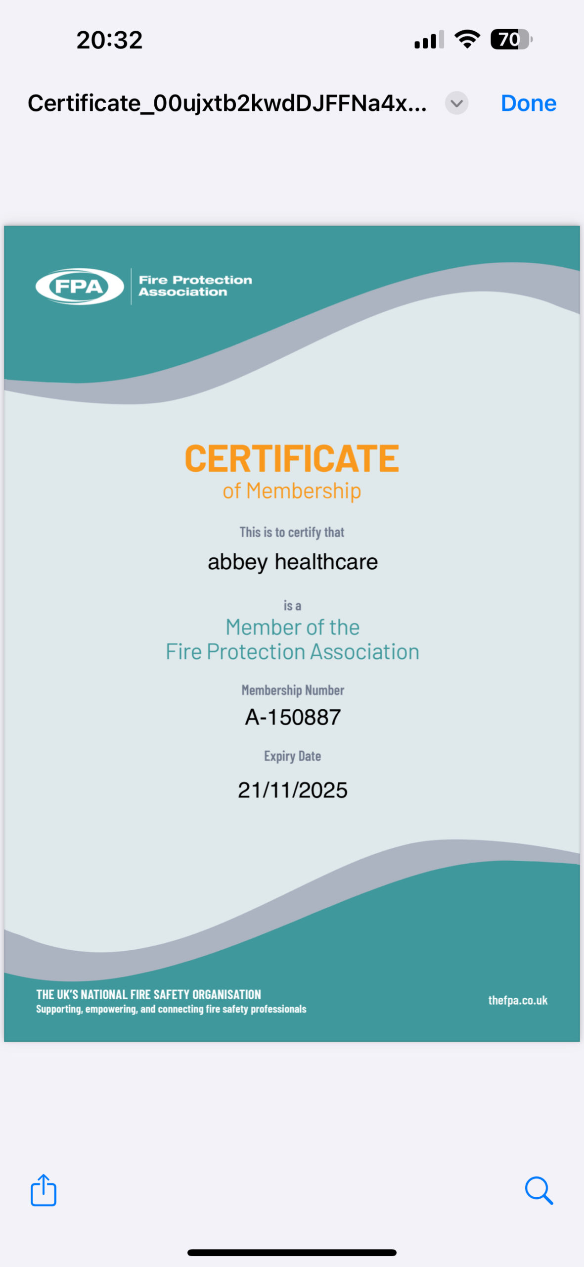 Abbey Health Care: Committed to Fire Safety Excellence - Thumbnail